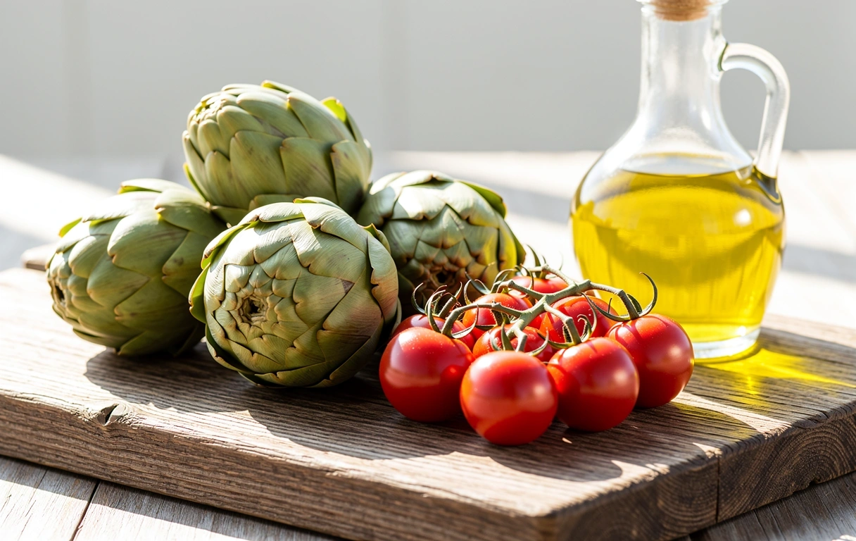 Ingredienti naturali freschi